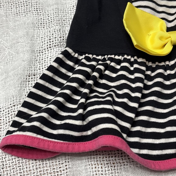 Buster Brown vintage 1980s toddler long sleeve girl dress 2T with bow - Picture 10 of 16